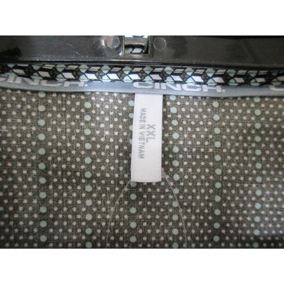 Cinch Ladies Shirt Size XXL Multicolor Print Button Down Flip Cuff MSW9164191 - Picture 7 of 10